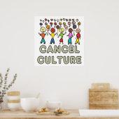 Cultuur annuleren poster (Keuken)
