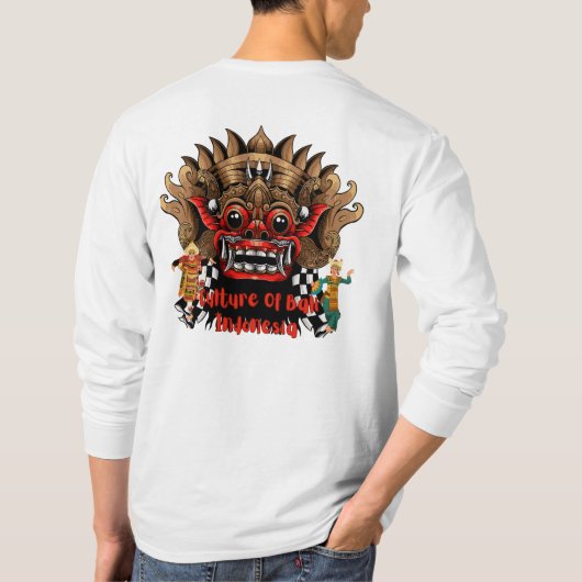 Cultuur Bali T-shirt (Achterkant)