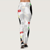 Cultuur-Collectie-natuurlijk gerooid Leggings (Achterkant)