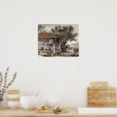 Cultuur en voorbereiding van thee uit 'China in Poster (Keuken)