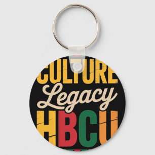 Cultuur Hbcu Juneteenth School Historisch Hbcu Sleutelhanger