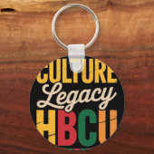 Cultuur Hbcu Juneteenth School Historisch Hbcu Sleutelhanger (Voorkant)