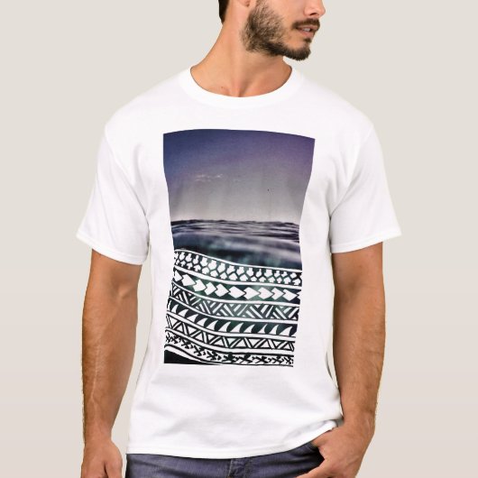 Cultuur in de Stille Oceaan T-shirt (Voorkant)