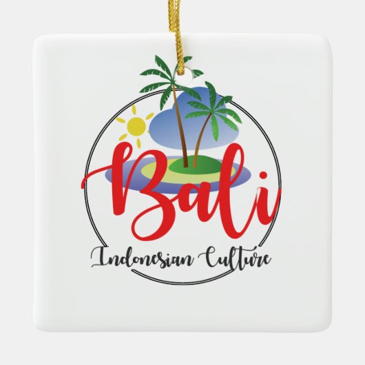 Cultuur Keramisch Ornament (Voorkant)