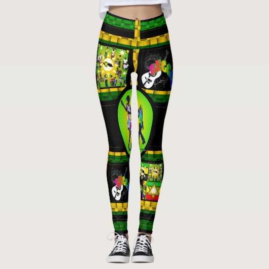 Cultuur Leggings (Voorkant)