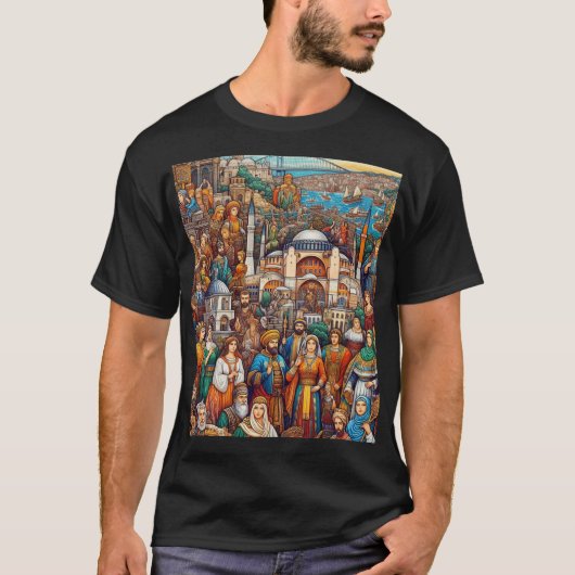 Cultuur T-shirt van Istanbul (Voorkant)