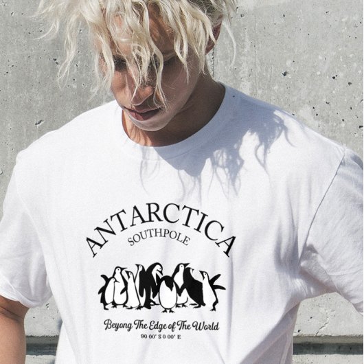 Cultuur van Antarctica Vlag T-shirt