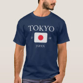 Cultuur van Japan Vlag T-shirt (Voorkant)