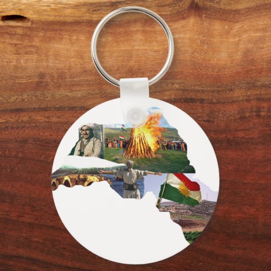 cultuur van kurdistan sleutelhanger (Voorkant)