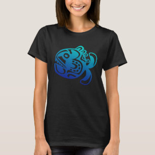 Cultuur vissen symbool Haka dans Nieuw-Zeeland T-shirt