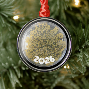 Cultuurplaat, Bacteriënkolonie, Microbiologie Metalen Ornament
