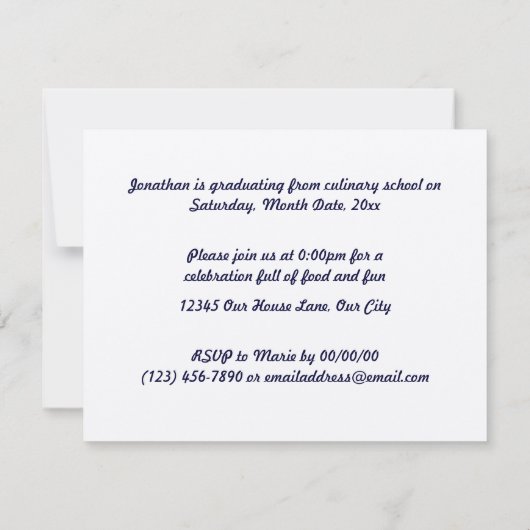 Cultuurschool Afstuderen Kaart (Achterkant)