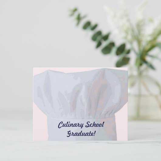 Cultuurschool Afstuderen Kaart (Staand voorkant)