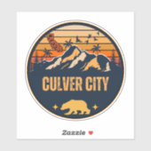 Culver City, Californië Sticker (Vel)