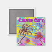 Culver City Happy en Hope Magnet (Voorkant / Achterkant)
