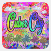 Culver City Vista Express Sticker (Voorkant)