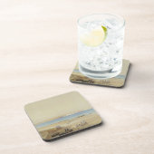 Culver Cliff, eiland of Wight (m/c, pen & inkt, li Onderzetter (Rechterzijde)