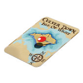 Culver Down Isle of Wight Engeland reisposter Magneet (Linkerzijde)
