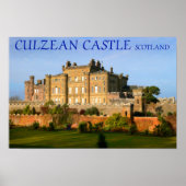 culzeaans kasteel - schotland poster (Voorkant)