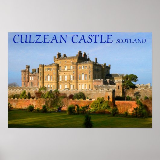 culzeaans kasteel - schotland poster (Voorkant)