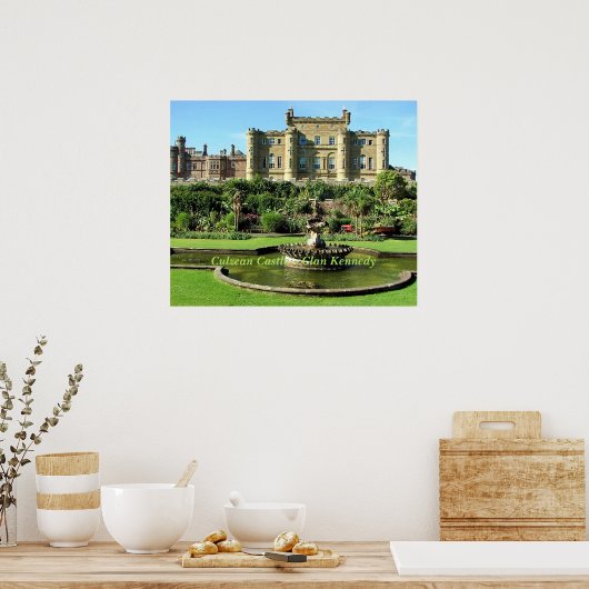 Culzean Castle - Clan Kennedy Poster (Keuken)