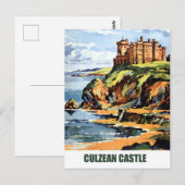 Culzean Castle, de Ayshire Coast of Scotland Briefkaart (Voorkant / Achterkant)