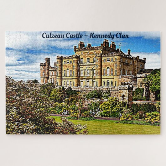 Culzean Castle - Kennedy Clan Legpuzzel (Horizontaal)