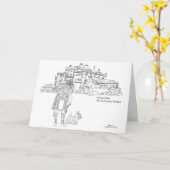 Culzean Castle Scotland Kaart (Gele Bloem)