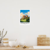 Culzean Castle Scotland Reisprint Poster (Keuken)