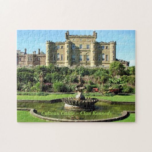 Culzean Castle - Scottish Kennedy Clan Legpuzzel (Horizontaal)