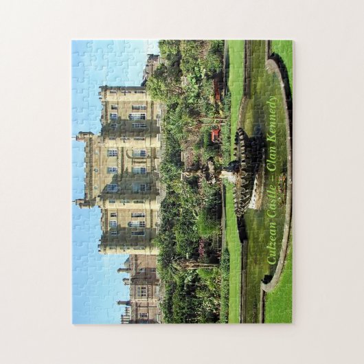 Culzean Castle - Scottish Kennedy Clan Legpuzzel (Verticaal)