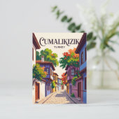 Cumalıkızık Turkije Briefkaart (Staand voorkant)