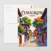 Cumalıkızık Turkije Briefkaart (Voorkant / Achterkant)