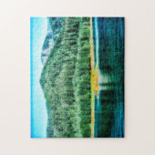 Cumar Reservoir Oregon. Legpuzzel (Verticaal)