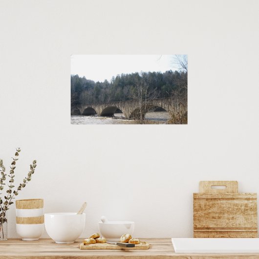 Cumberland Bridge Poster (Keuken)