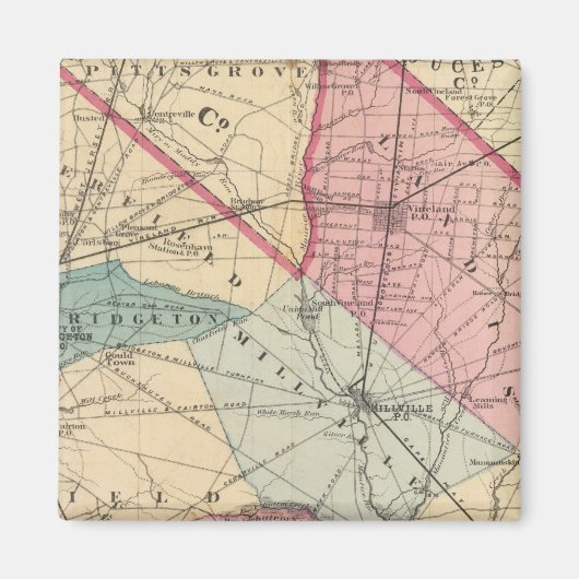 Cumberland County Magneet (Voorkant)