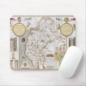 Cumberland en de oude stad Carlile Muismat (Met muis)