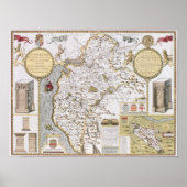 Cumberland en de oude stad Carlile Poster (Voorkant)
