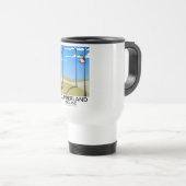 Cumberland, Engeland vintage stijl reisposter. Reisbeker (Voorkant rechts)