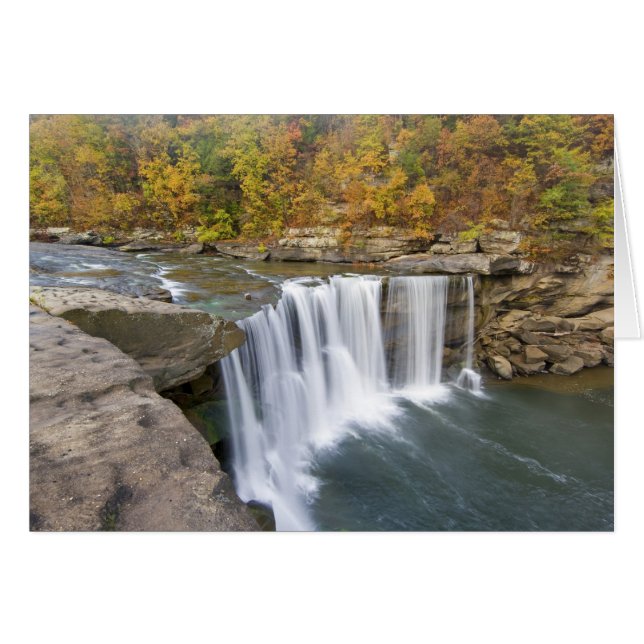 Cumberland Falls State Park bij Corbin Kentucky (Voorkant Horizontaal)
