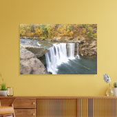 Cumberland Falls State Park bij Corbin Kentucky Canvas Afdruk (Insitu (Woonkamer))