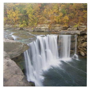 Cumberland Falls State Park bij Corbin Kentucky Tegeltje