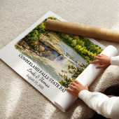 Cumberland Falls State Park Kentucky, Aquarel Poster