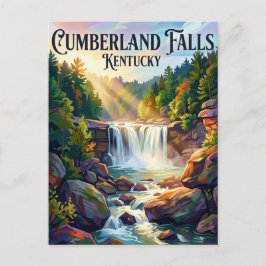 Cumberland Falls State Resort Park Kentucky Briefkaart