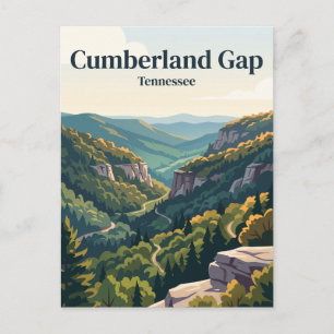 Cumberland Gap National Historical Park Tennessee Briefkaart