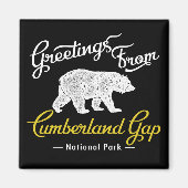 Cumberland Gap National Park Beer Magneet (Voorkant)