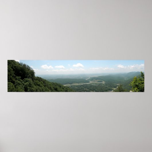 Cumberland Gap Panorama 2 Poster (Voorkant)