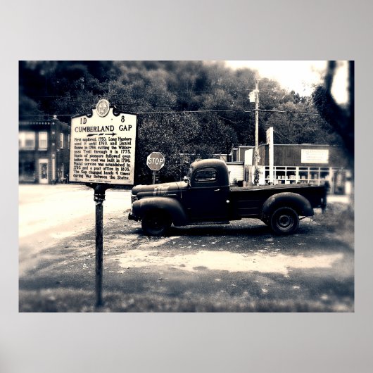 Cumberland Gap Poster (Voorkant)