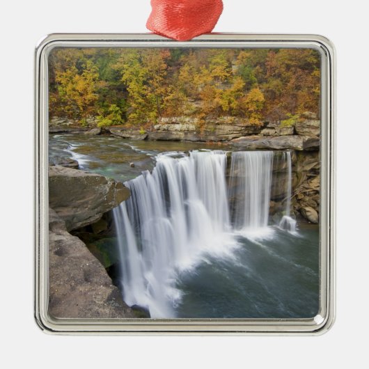 Cumberland Herfst State Park bij Corbin Kentucky Metalen Ornament (Voorkant)