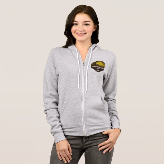 Cumberland Herfst State Park Kentucky Hoodie (Voorkant volledig)